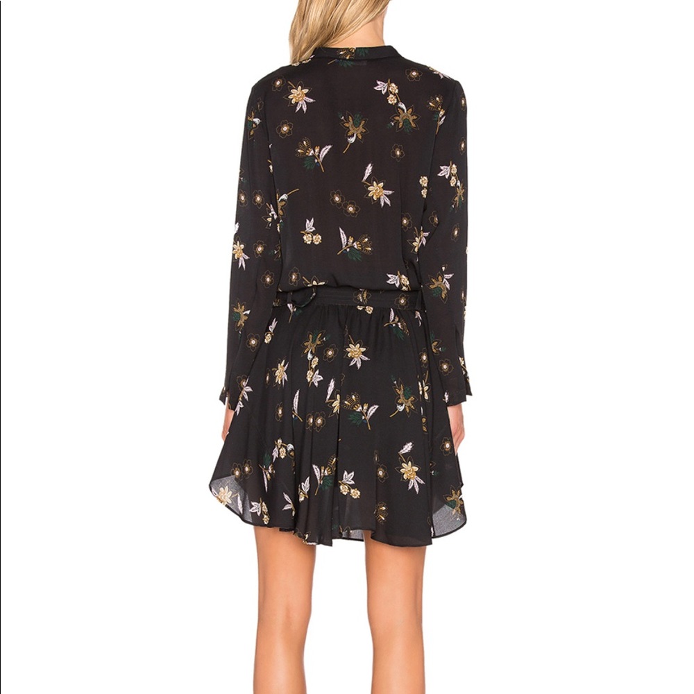 A.L.C. Campbell Dress in Black Multi - Picture 4 of 11